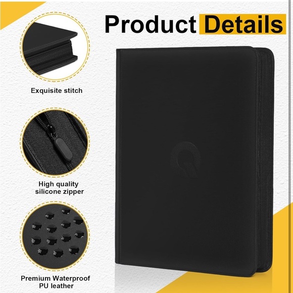 Brand New Large 1024 Pocket Trading Card Binder Baseball Sports Pokemon Storage - Picture 3 of 12